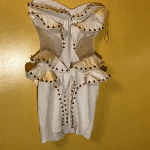 Short spiked dress